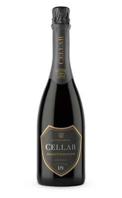 Вино игристое белое брют Cellar Brut, 0.75 л