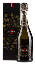 Вино игристое белое брют «Martini Brut» в подарочной упаковке