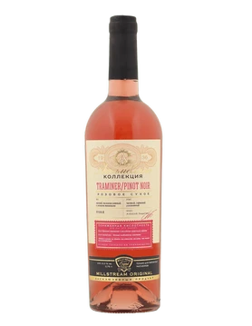 Вино розовое сухое Мильстрим Ассамбляж Коллекция Траминер-Пино Нуар, 0.75 л