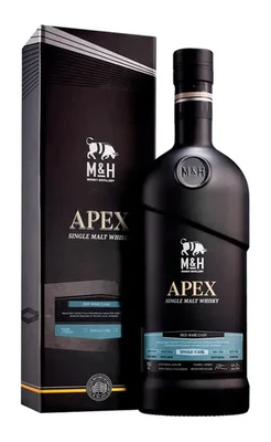 Виски M&H Apex Single Cask Red Wine Cask, 0.7 л в подарочной упаковке