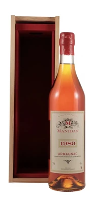 Арманьяк Castarede Chateau de Maniban Vintage, 0.7 л 1989, д/у