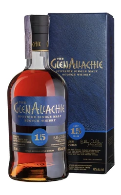 Виски шотландский The GlenAllachie 15 Year Old Single Malt Scotch, 0.7 л п/у