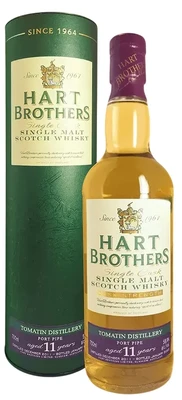 Виски шотландский Hart Brothers Tomatin 11 Years Old Port Pipe, 0.7 л в тубе