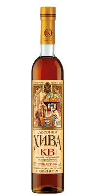 Коньяк узбекский Древняя Хива КВ 7-летний, 0.5 л