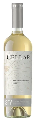 Вино белое сухое Cellar Aligote-Chardonnay, 0.75 л