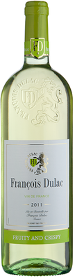 Вино столовое белое сухое «Francois Dulac Vin De France» географического наименования регион Пиренеи