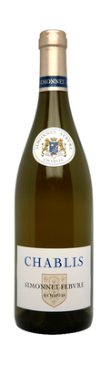 Вино белое сухое «Simmonet-Febvre Chablis, 0.75 л» 2012 г.