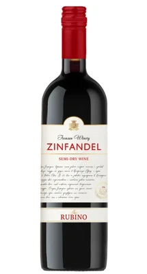 Вино красное полусухое Иронсан Рубино Алба Зинфандель, 0.75 л