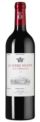 Вино красное сухое Ornellaia Le Serre Nuove dell Ornellaia Bolgheri Rosso, 0.75 л 2019