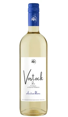 Вино белое сухое Chateau le Grand Vostock Selection Blanc, 0.75 л