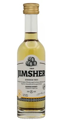 Виски грузинский Jimsher Trio, 0.05 л