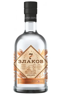 Водка Абрау-Дюрсо 7 злаков, 0.5 л