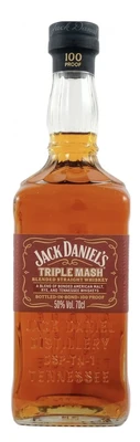 Виски американский Jack Daniels Triple Mash Bottled in Bond Blended Straight, 0.7 л