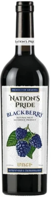 Вино красное полусладкое Гордость Нации Ежевика, 0.75 л