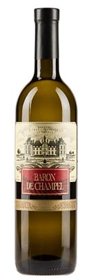 Вино столовое белое полусладкое «Baron de Champel»