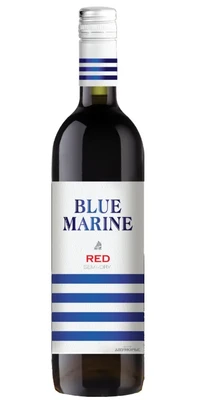 Вино красное полусухое Шато Двуморье Блю Марин Ред, 0.75 л