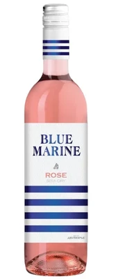 Вино розовое полусухое Шато Двуморье Блю Марин Розе, 0.75 л