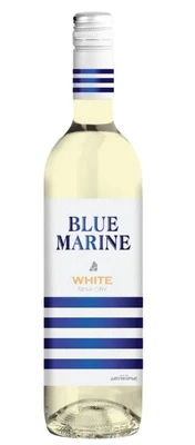 Вино белое полусухое Шато Двуморье Блю Марин Вайт, 0.75 л