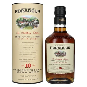 Виски шотландский Edradour 10 Years Old 200 Years Distillery Edition, 0.7 л в тубе
