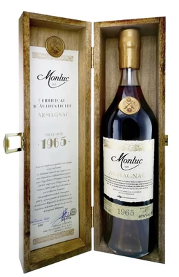 Арманьяк Monluc, 0.7 л 1965, д/у