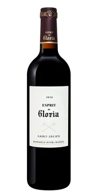 Вино красное сухое Esprit de Gloria, 0.75 л 2018