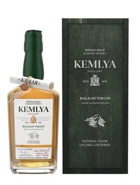 Виски российский Kemlya Balkan Virgin, 0.7 л д/у
