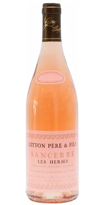 Вино розовое сухое Gitton Pere et Fils Les Herses Rose, 0.75 л 2011