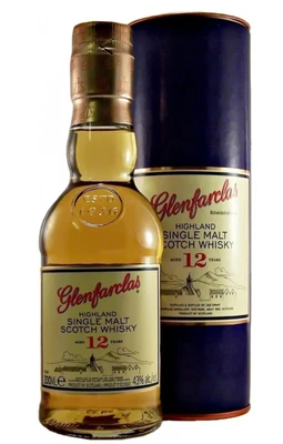 Виски шотландский Glenfarclas 12 Years Old, 0.2 л в тубе