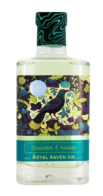 Джин Royal Raven Cucumber & Melissa, 0.5 л