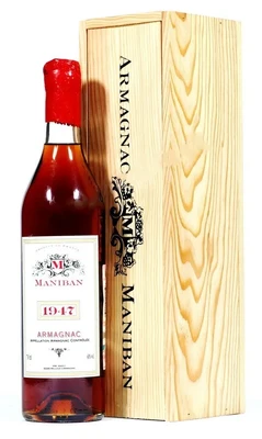 Арманьяк Castarede Chateau de Maniban Vintage, 0.7 л 1947, д/у