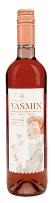 Вино розовое полусухое Yasmin Rose, 0.75 л 2022