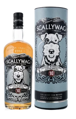 Виски шотландский Douglas Laing Scallywag Sherry Cask 10 Year Old Blended Malt, 0.7 л в тубе