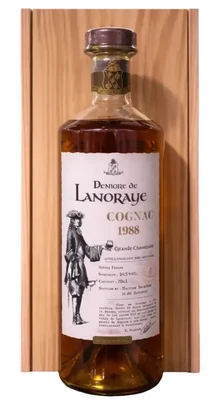 Коньяк Deniort de Lanoraye Grande Champagne, 0.7 л 1988, д/у