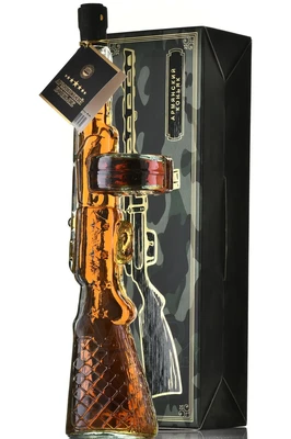 Коньяк Веди Алко КВ 7 лет Автомат ППШ, 0.5 л п/у