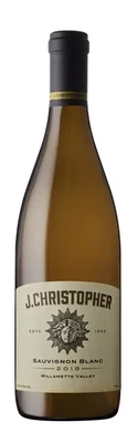 Вино белое сухое J. Christopher Sauvignon Blanc, 0.75 л 2018