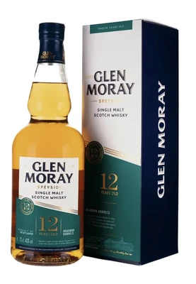Виски шотландский Glen Moray 12 Year Old Single Malt, 0.7 л п/у