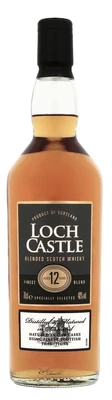 Виски французский Loch Castle 12 Years Old, 0.7 л