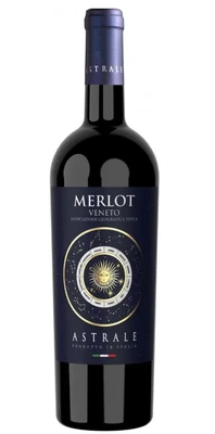 Вино красное сухое Astrale Merlot, 0.75 л