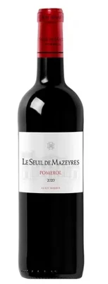 Вино красное сухое Le Seuil de Mazeyres, 0.75 л 2020