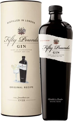 Джин Fifty Pounds, 0.7 л в тубе