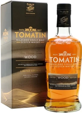 Виски шотландский Tomatin Wood, 0.7 л п/у