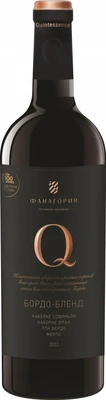 Вино красное сухое Fanagoria Q Bordo-Blend, 0.75 л 2022