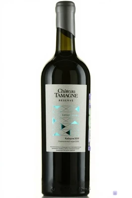Вино красное сухое Шато Тамань Резерв Выдержанное Каберне, 0.75 л 2019