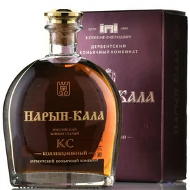 Коньяк российский Нарын-Кала КС 1983, 0.5 л п/у