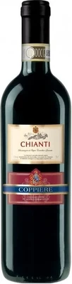 Вино красное сухое Coppiere Chianti, 0.75 л
