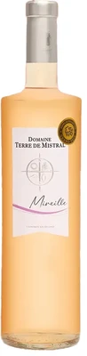 Вино розовое сухое Domaine Terre de Mistral Mireille, 0.75 л