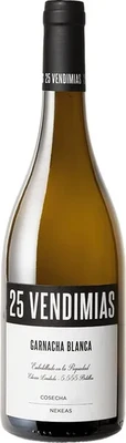 Вино белое сухое Bodegas Nekeas 25 Vendimias Garnacha Blanca, 0.75 л 2022