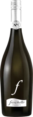 Вино игристое белое сухое Freschello Frizzante Bianco, 0.75 л