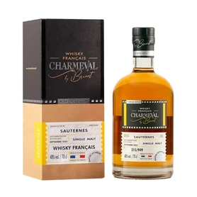 Виски французский Charmeval by Bruant fut de Sauternes, 0.7 л п/у