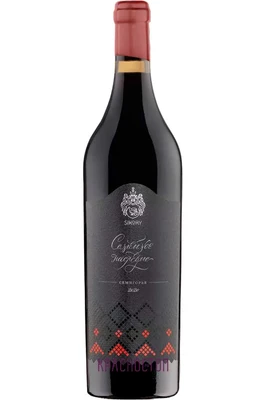 Вино красное сухое Имение Сикоры Семейное Наследие, 0.75 л